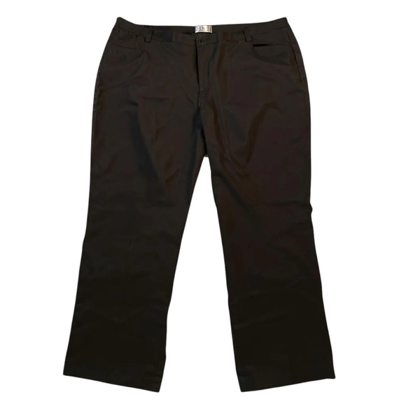 CJ Banks Women's Black Straight Leg Trousers Plus Size 28W - Picture 1 of 7